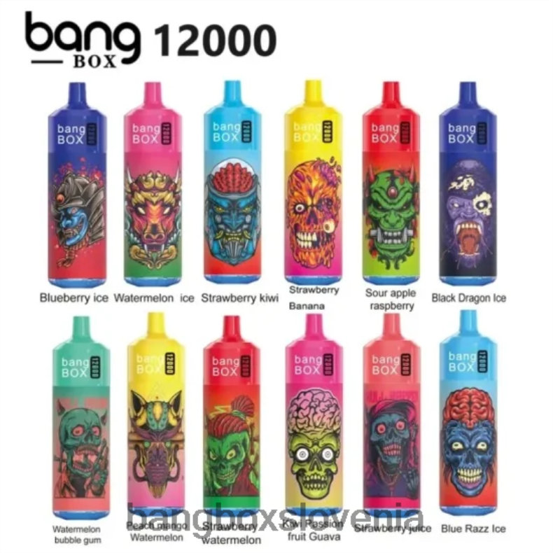 Bang Box Slovenia - Bang Box 12000 vpihov rgb svetlobe za enkratno uporabo 4PNRF837