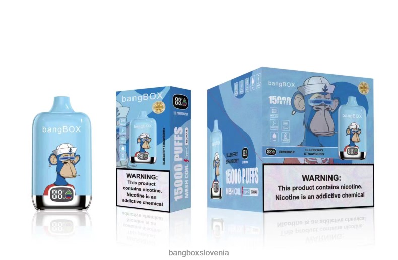Bang Box Ljubljana - Bang Box 15000 vpihov borovnica jagoda 4PNRF838