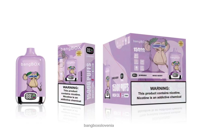 Bang Box Slovenia - Bang Box 15000 vpihov mešano jagodičje 4PNRF841