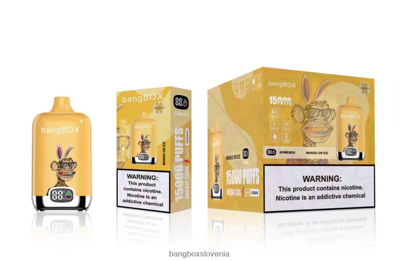 Bang Box Vape Cena - Bang Box 15000 vpihov mango na ledu 4PNRF848
