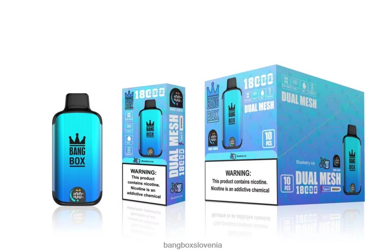 Bang Box Ljubljana - Bang Box 18000 vpihov borovničev led 4PNRF890