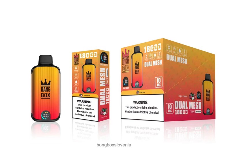 Bang Box Ljubljana - Bang Box 18000 vpihov tigrova kri 4PNRF894