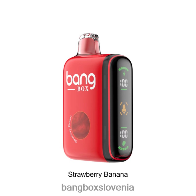 Bang Box Slovenia - Bang Box 9000-18000 vdihov inteligentni zaslon moči jagodna banana 4PNRF825