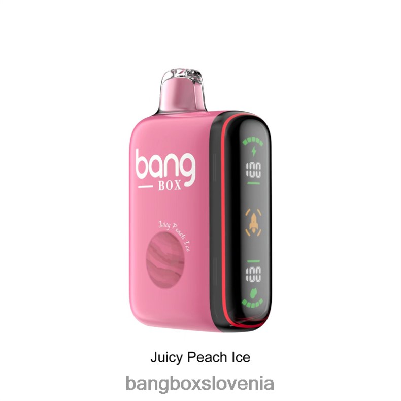 Bang Box Slovenia - Bang Box 9000-18000 vdihov inteligentni zaslon moči sočen breskov led 4PNRF829