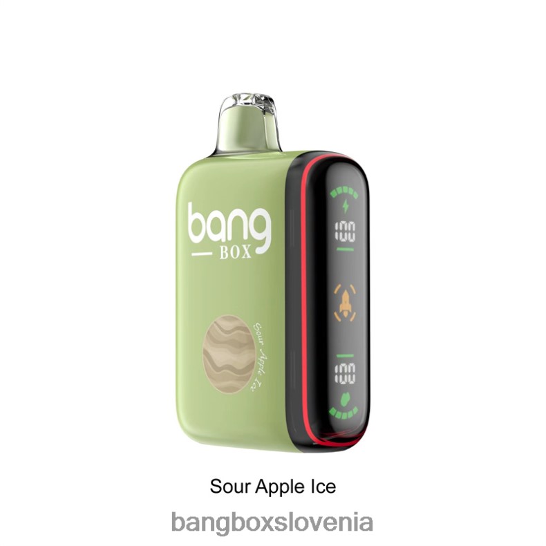 Bang Box Vape Cena - Bang Box 9000-18000 vdihov inteligentni zaslon moči kisli jabolčni led 4PNRF828