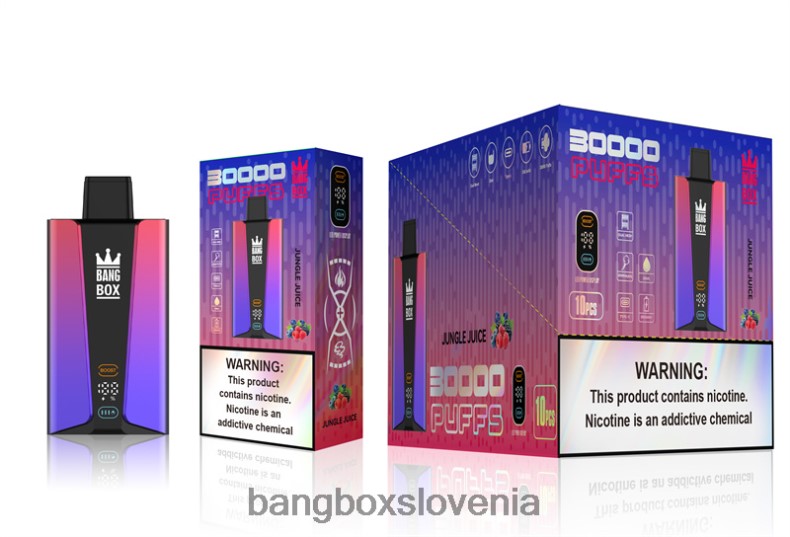 Bang Box Ljubljana - Bang Box Pametni zaslon s 30000 vpihi jungle juice 4PNRF878