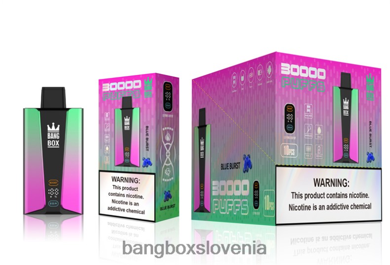 Bang Box Ljubljana - Bang Box Pametni zaslon s 30000 vpihi modri izbruh 4PNRF882