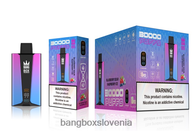 Bang Box Slovenia - Bang Box Pametni zaslon s 30000 vpihi borovničev kisli malinov led 4PNRF881