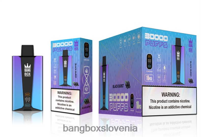 Bang Box Slovenia - Bang Box Pametni zaslon s 30000 vpihi črni izbruh 4PNRF877