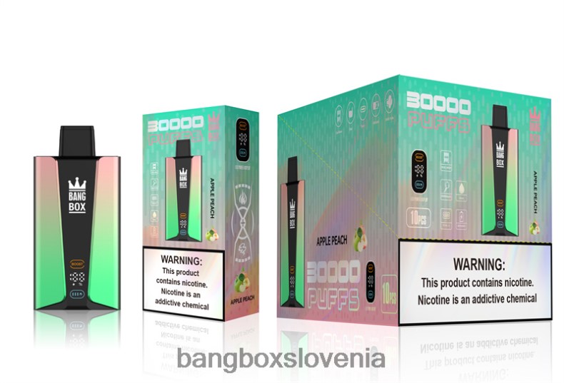 Bang Box Vape Price - Bang Box Pametni zaslon s 30000 vpihi jabolko breskev 4PNRF883