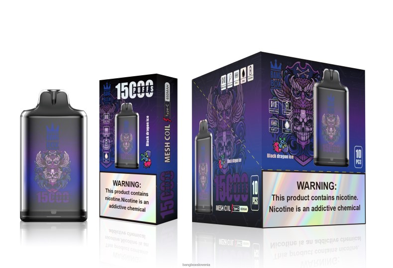 Bang Box Ljubljana - Bang Box s1-15000 vpihov črni zmajev led 4PNRF8110