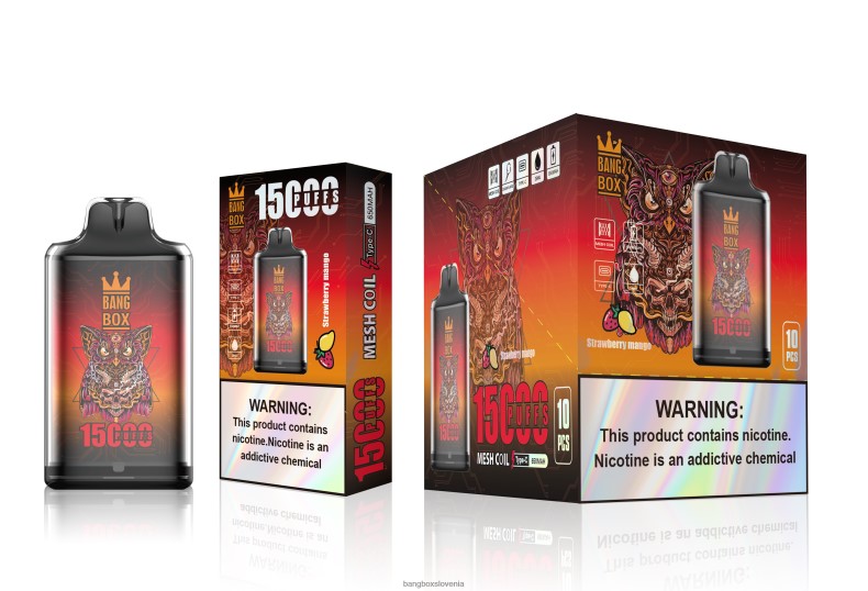 Bang Box Slovenia - Bang Box s1-15000 vpihov jagodni mango 4PNRF8101