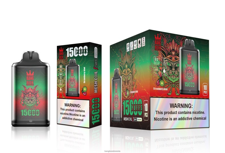 Bang Box Vape Cena - Bang Box s1-15000 vpihov jagodni kivi 4PNRF8100